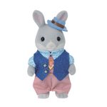 Sylvanian Families Conejo Cola de Algodón Set de Celebración Familiar 7 Figuras