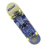 Patineta Disney Stitch de 31 x 8 Plg con Diseño Azul para Uso Recreativo