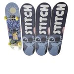 Patineta Disney Stitch de 31 x 8 Plg con Diseño Azul para Uso Recreativo