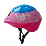 Set de Protección Minnie Mouse con Casco y Rodilleras Ajustables para Niñas Color Rosado