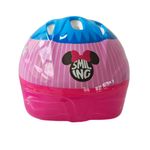 Set de Protección Minnie Mouse con Casco y Rodilleras Ajustables para Niñas Color Rosado