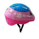 Set de Protección Minnie Mouse con Casco y Rodilleras Ajustables para Niñas Color Rosado