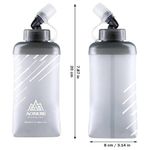 Pachón Flexible Aonijie para Chaleco de Hidratación de 500 mL Color Gris