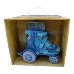 Patines de Aprendizaje Disney Stitch Ajustables para Niños con Diseño de Personaje