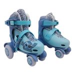 Patines de Aprendizaje Disney Stitch Ajustables para Niños con Diseño de Personaje