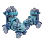 Patines de Aprendizaje Disney Stitch Ajustables para Niños con Diseño de Personaje