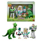 Set de Figuras Toy Story Escena de Boda con Buzz, Rex, Karen Beverly y Forky