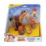 Set de Figuras Toy Story Jessie y Tiro al Blanco con Barriles y Accesorios del Viejo Oeste