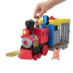 Set de Juego Toy Story Tren de Dinero con Woody, Hamm y Monedas de Acción