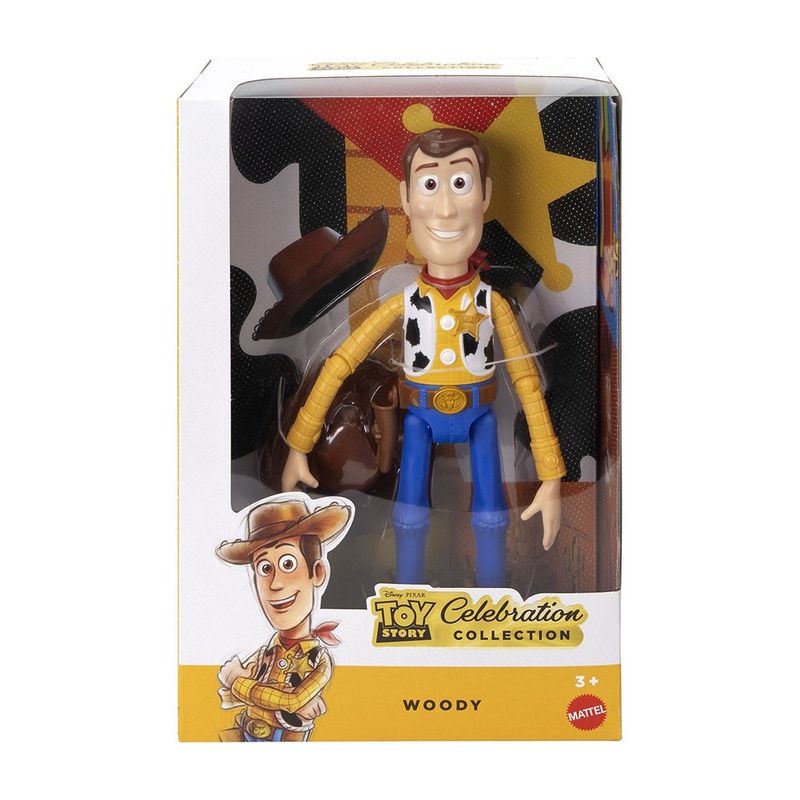 Figura Toy Story Woody Celebration Collection con Sombrero Removible de 12 Plg