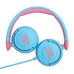 Audífonos Alámbricos de Diadema JR310 para Niños Color Azul y Rosado