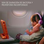 Audífonos Inalámbricos de Diadema JR320BT para Niños con Bluetooth Color Morado