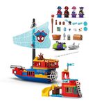 Lego Marvel Spidey Barco Pirata del Equipo Spidey 11208 de 201 Piezas