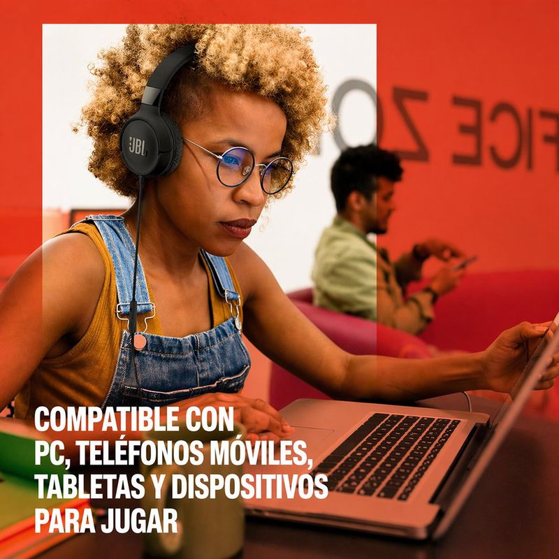 Audífonos Alámbricos de Diadema USB-C Tune 520C con Micrófono Color Blanco