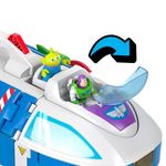 Robot Transformable Toy Story Buzz Bot con Nave y Alienígena