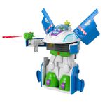 Robot Transformable Toy Story Buzz Bot con Nave y Alienígena
