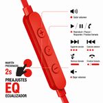 Audífonos Alámbricos USB-C Tune 310C con Micrófono y Pure Bass Color Rojo