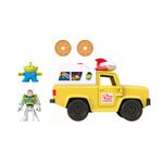 Vehículo Toy Story Pizza Planet con Buzz Lightyear, Alien y Proyectiles