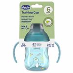 Vaso de Aprendizaje para 6M+ con Boquilla Semisuave de 200 mL Color Azul