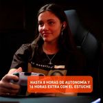 Audífonos Inalámbricos TWS Quantum para Gaming con Cancelación de Ruido Color Negro
