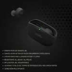 Audífonos Inalámbricos TWS Vibe Buds 2 con Cancelación de Ruido Color Negro