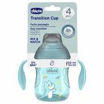 Vaso de Transición para 4M+ con Boquilla Suave de 200 mL Color Azul