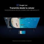Televisor Smart de 50" LED Ultra HD 4K Google TV