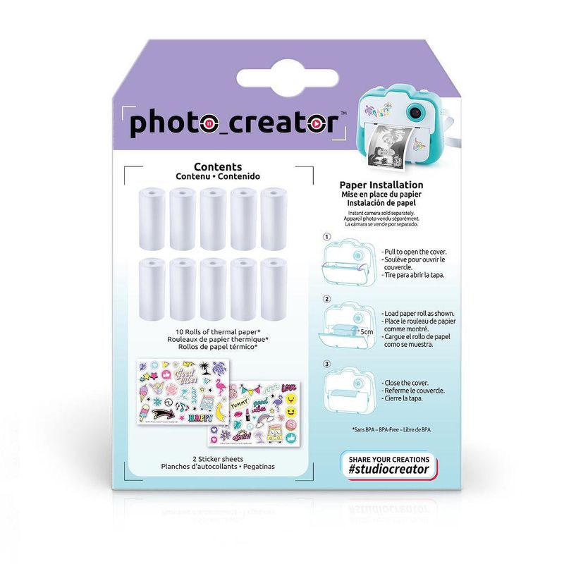 Kit De Refill Para Cámara Instantánea - Photo Creator