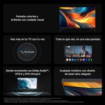 Televisor Smart de 50" LED Ultra HD 4K Google TV