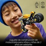 Lego Technic Moto Amarilla 42225 de 151 Piezas