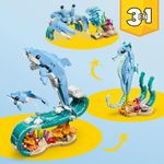Lego Creator Animales Marinos Delfines 31385 de 542 Piezas