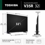 Televisor Smart de 32" HD Fire TV