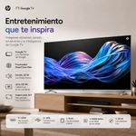 Televisor Smart de 65" QLED Ultra HD 4K Google TV