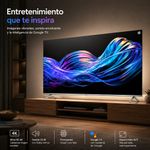 Televisor Smart de 65" QLED Ultra HD 4K Google TV