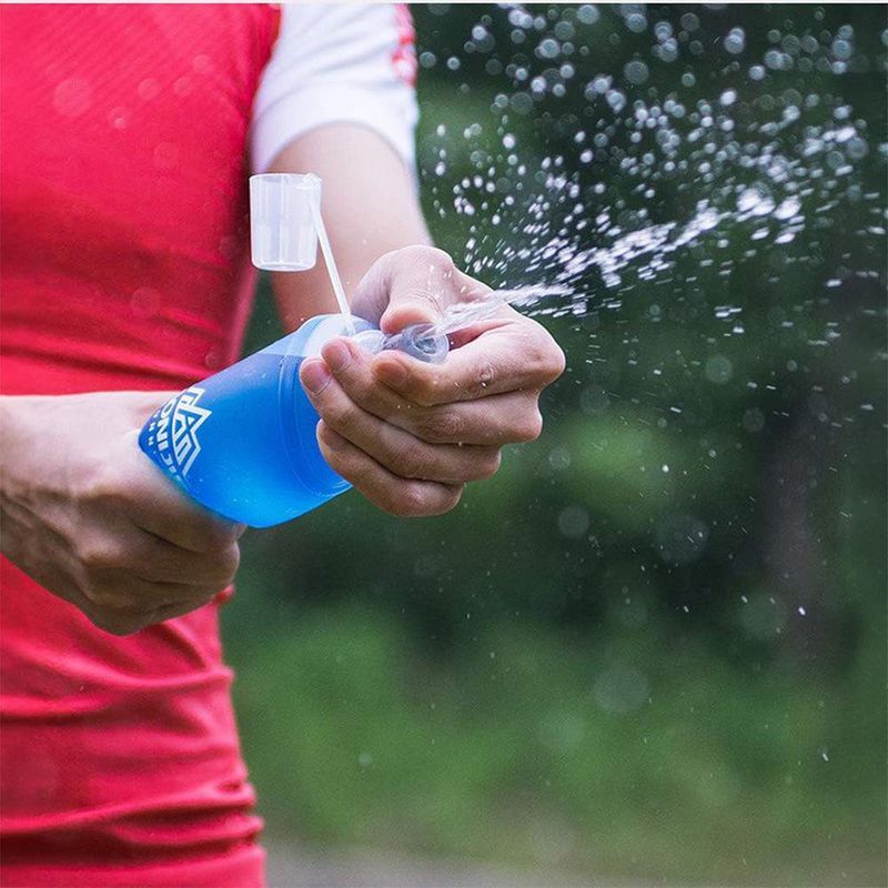 Pachón Flexible Aonijie para Chaleco de Hidratación de 450 mL Color Azul