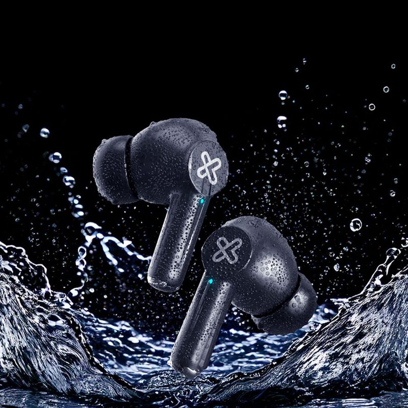 Audífonos Inalámbricos TWS EdgeBuds con Cancelación de Ruido Ambiental Color Gris
