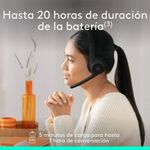 Audífonos Inalámbricos de Diadema Zone 300 con Micrófonos Dobles Color Gris
