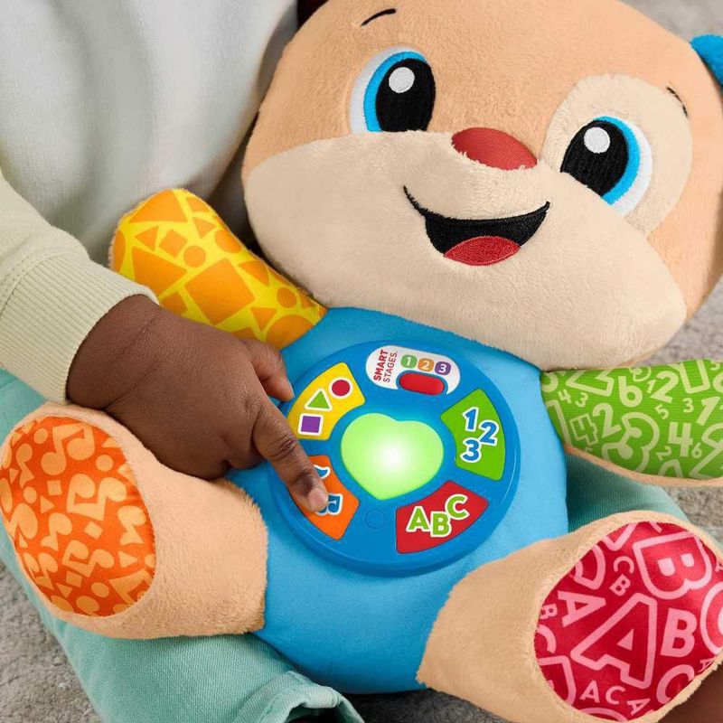 Peluche Interactivo Perrito Aprende Conmigo con Luces, Canciones y Frases