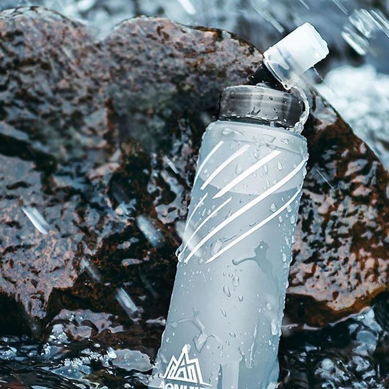 Pachón Flexible Aonijie para Chaleco de Hidratación de 420 mL Color Gris