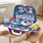 Set de Cocina en Maletín Frozen con Accesorios para Juego de Roles