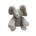 Peluche Decorativo de Elefante Color Gris