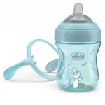 Vaso de Transición para 4M+ con Boquilla Suave de 200 mL Color Azul