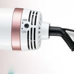 Cepillo Secador White Rose ES-50 de 1300 W 3 en 1 Color Blanco y Rose Gold