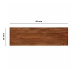 Piso Cerámico Nogales Color Caoba Brillante de 20 x 66 cm en Caja de 1.09 m²