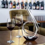 Copa para Vino de Vidrio Crystalline 20 Oz Diseño Olivia 2 Piezas
