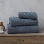 Toalla De Manos 40X76 Cm Azul - Viva