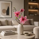 Magnolia Artificial de 75 cm Color Rosado