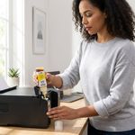 Botella de Tinta Epson T544 Amarilla de 65 mL para Impresoras EcoTank Compatibles