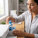 Botella de Tinta Canon GI-190 Cian de 70 mL para Impresoras PIXMA G Series