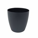 Maceta Bage Cachepot Redonda de 16 x 15 cm Color Negro